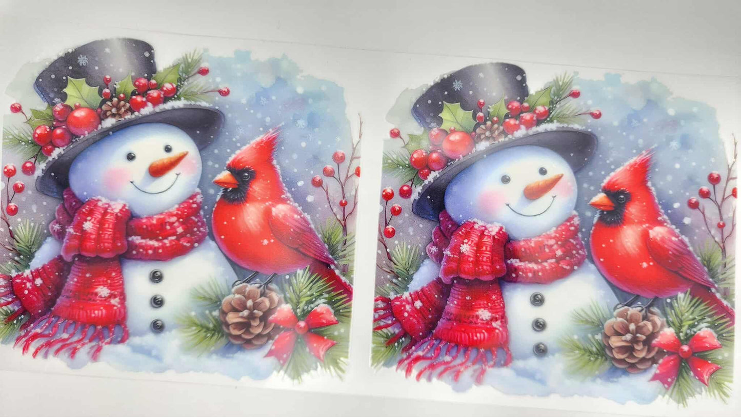 Snowman Design Wrap