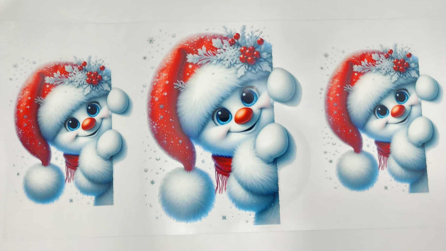 Snowman Design Wrap