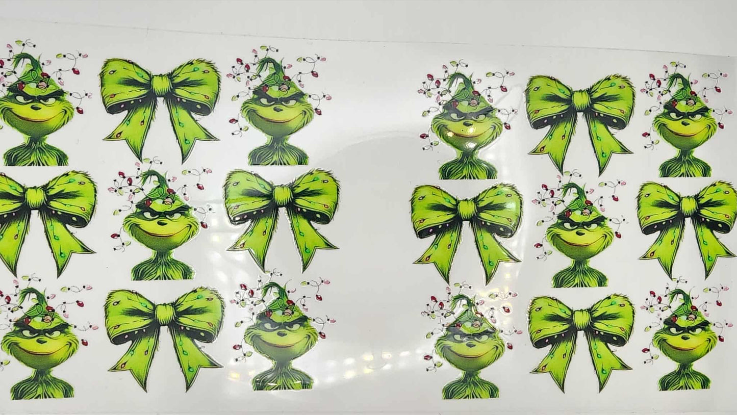 Green Guy Bow Small