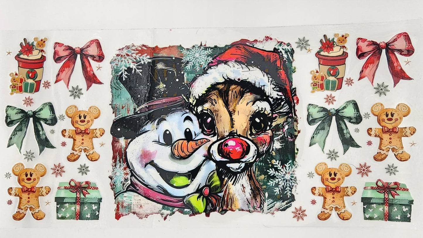 Snowman and Reindeer