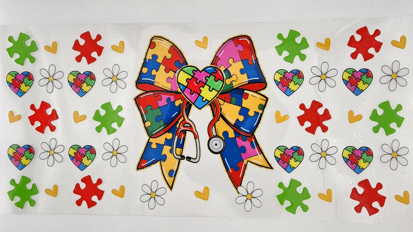 Autism Ribbon Nurse