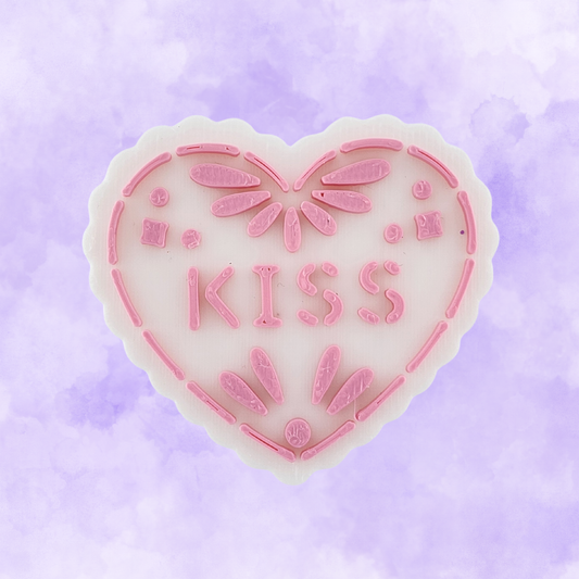 Kiss Cookie Straw Topper 01
