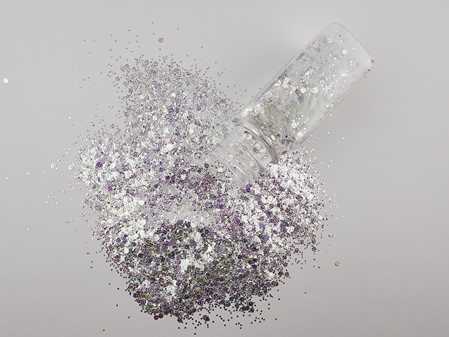 Lace Ruffle Glitter