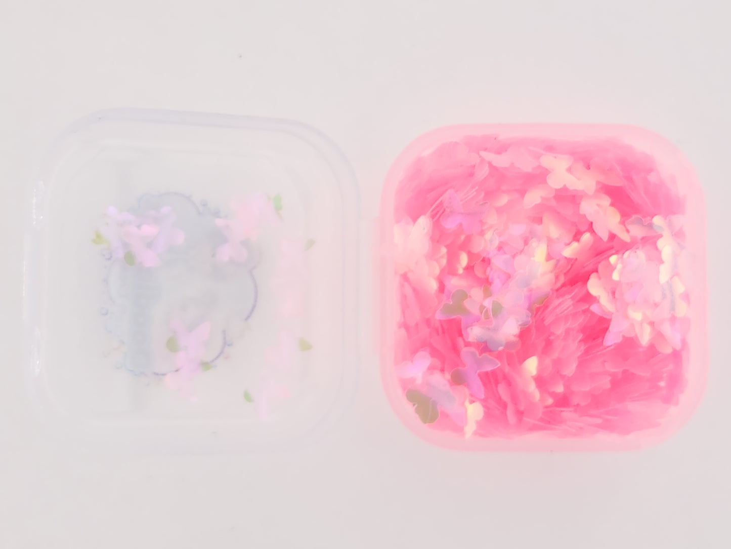 Butterflies - Iridescent Pink