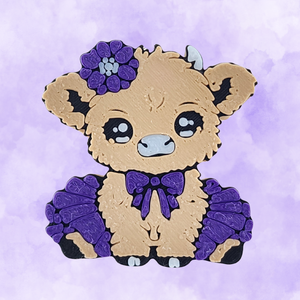 Cow Straw Topper 01
