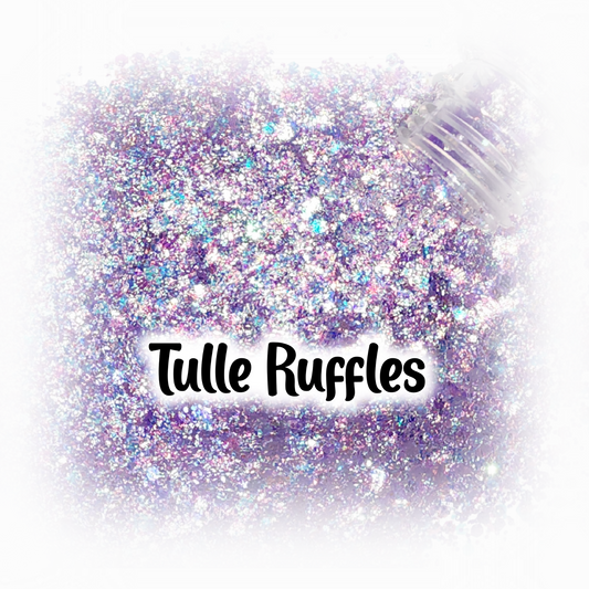 Tulle Ruffle Glitter