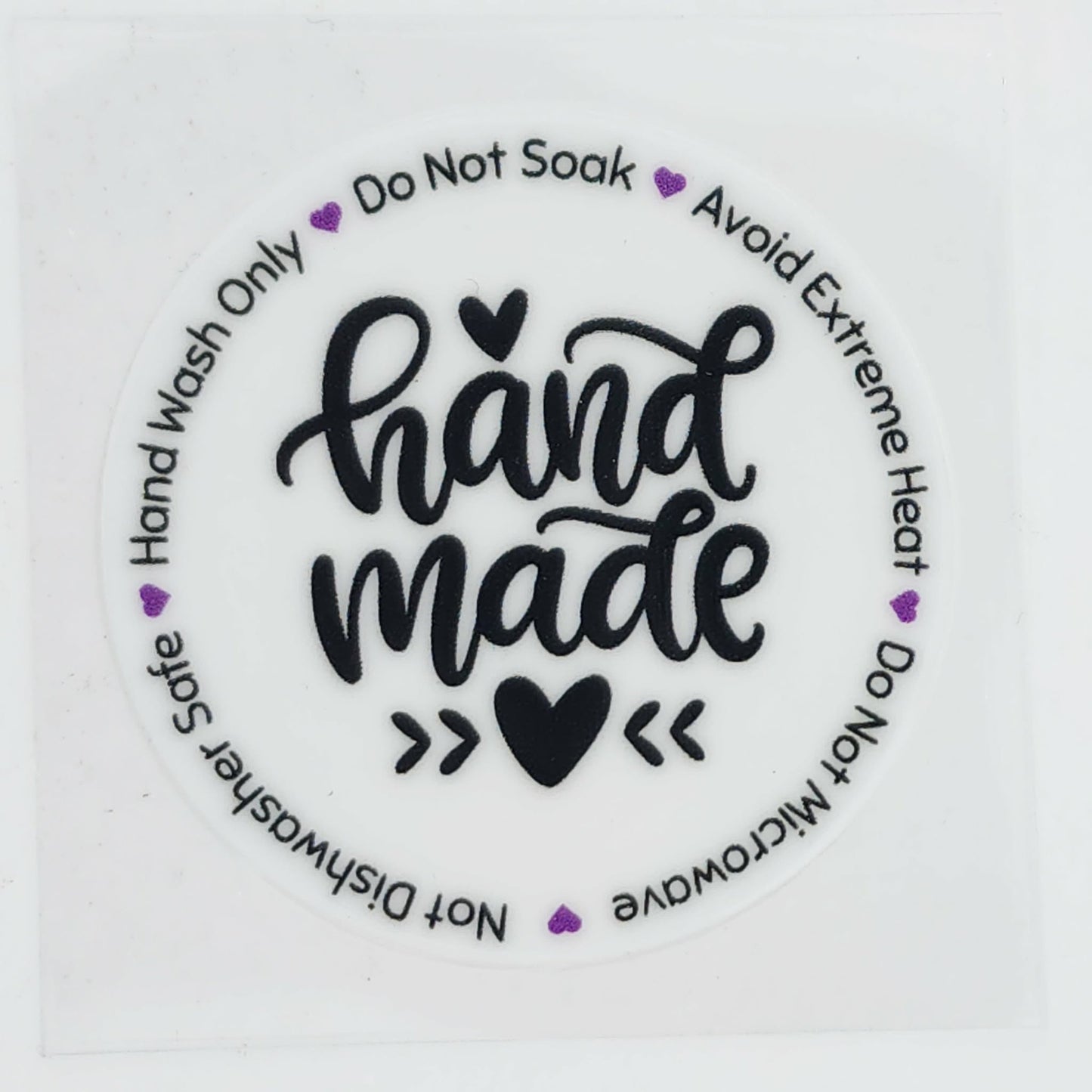 Cup Care Instructions - 20 Pack