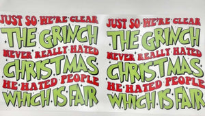 Green Guy Hated People