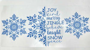 Snowflake Design Wrap