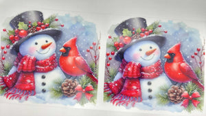 Snowman Design Wrap