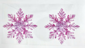 Snowflakes Pink