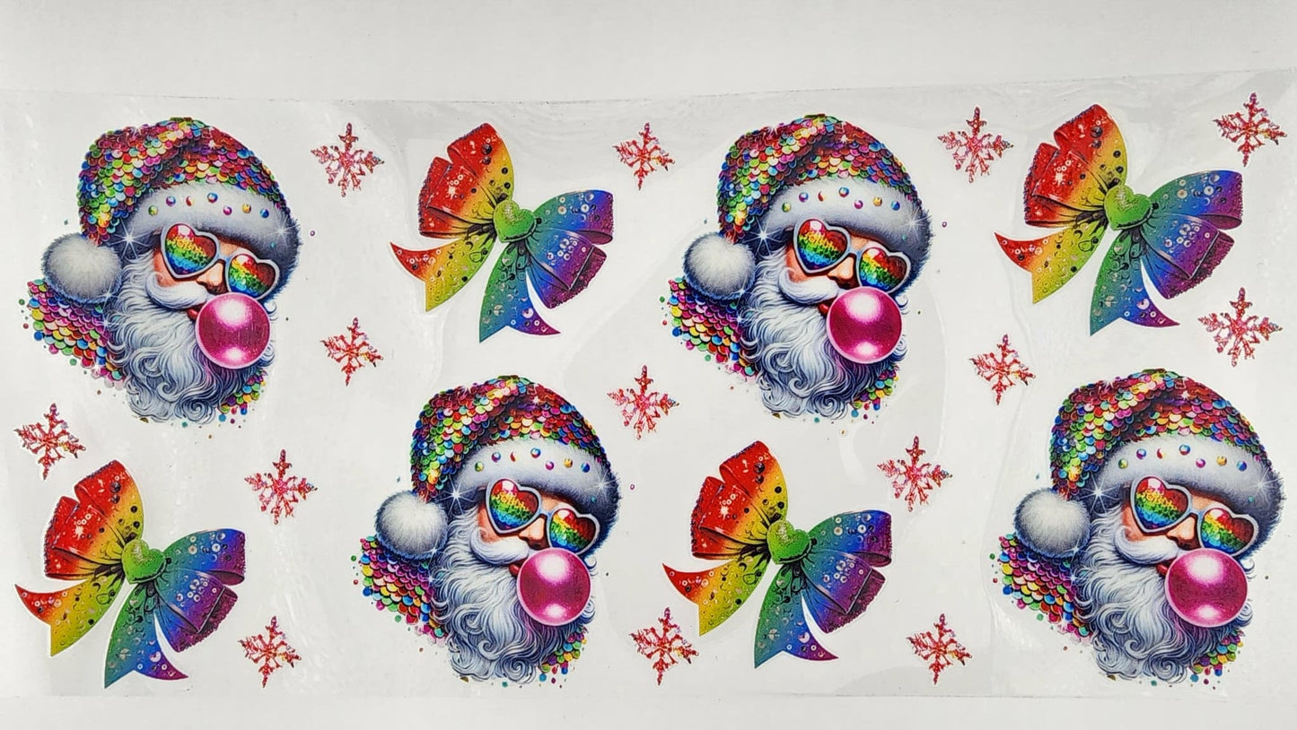 Santa Bubble Gum Rainbow