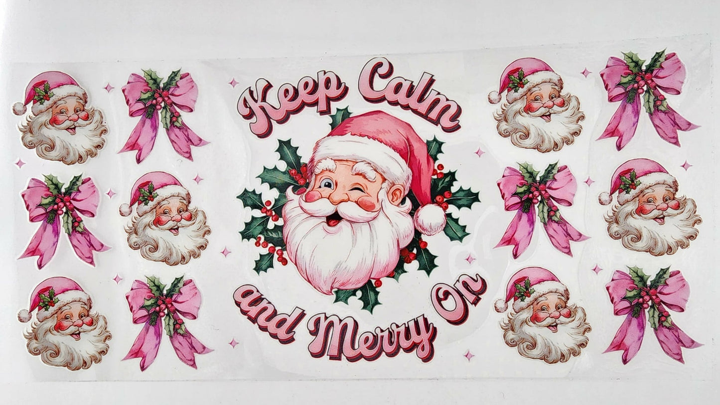 Santa Keep Calm 2