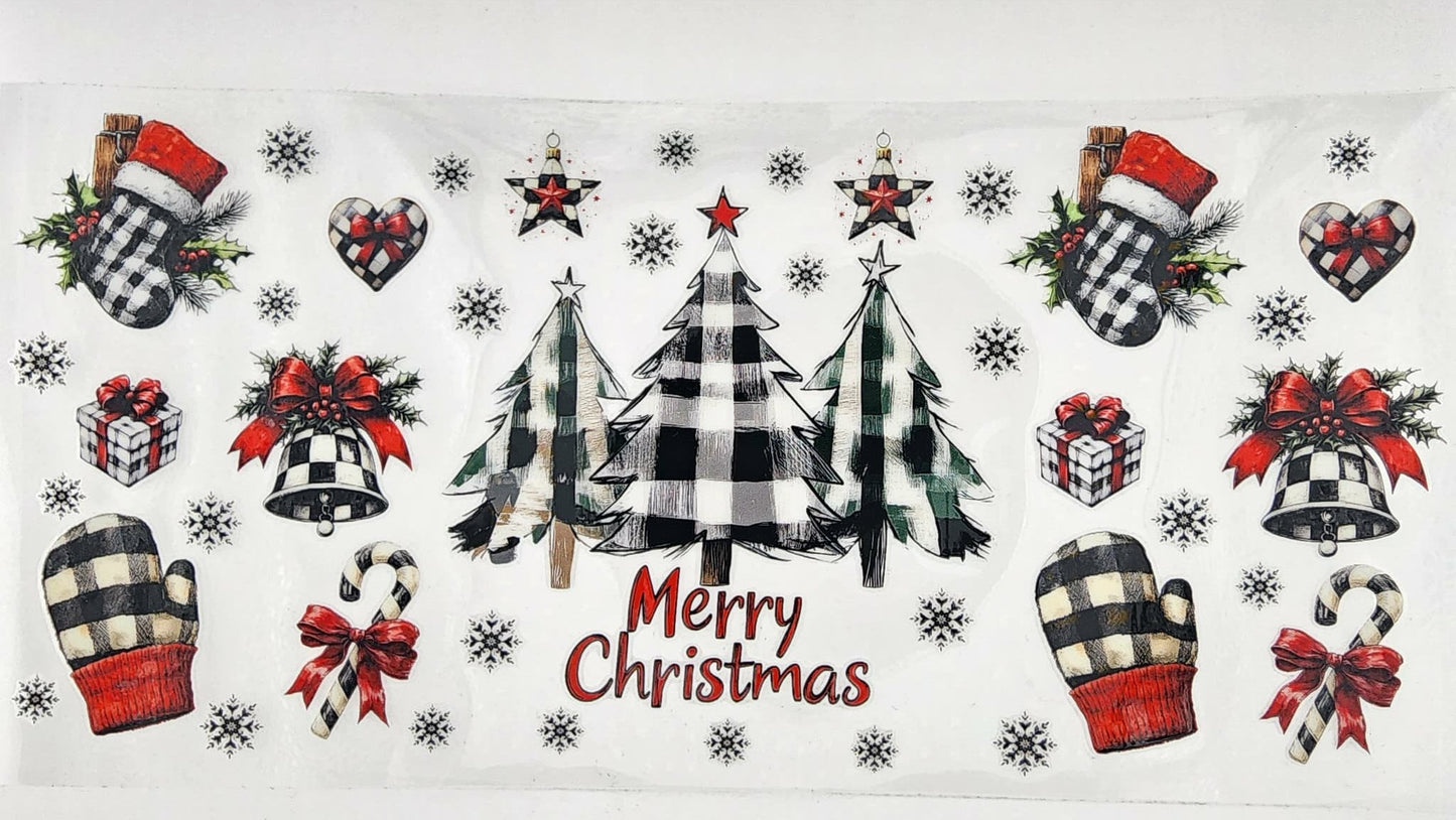 Checkered Christmas Tree