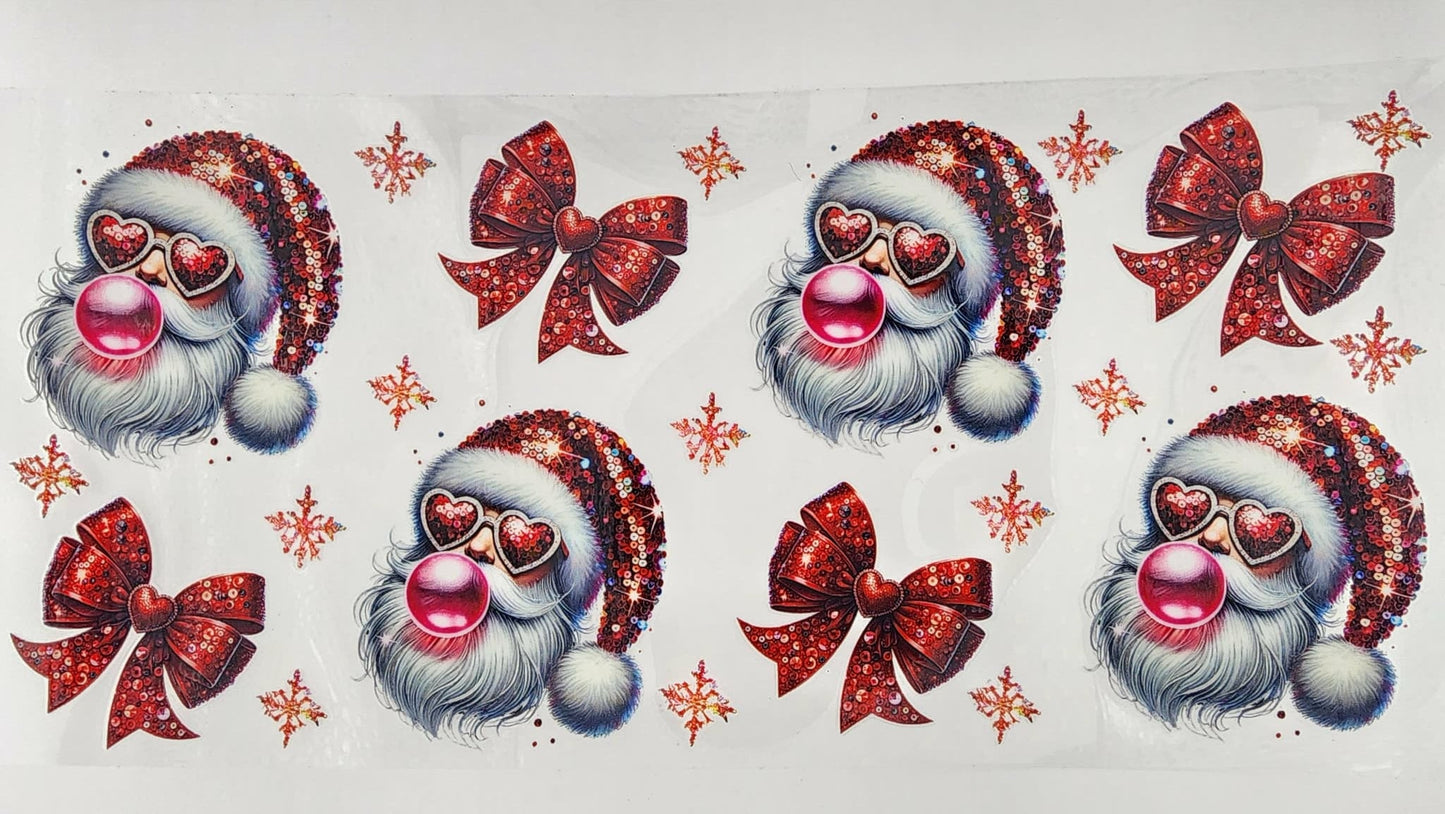 Santa Bubble Gum Red