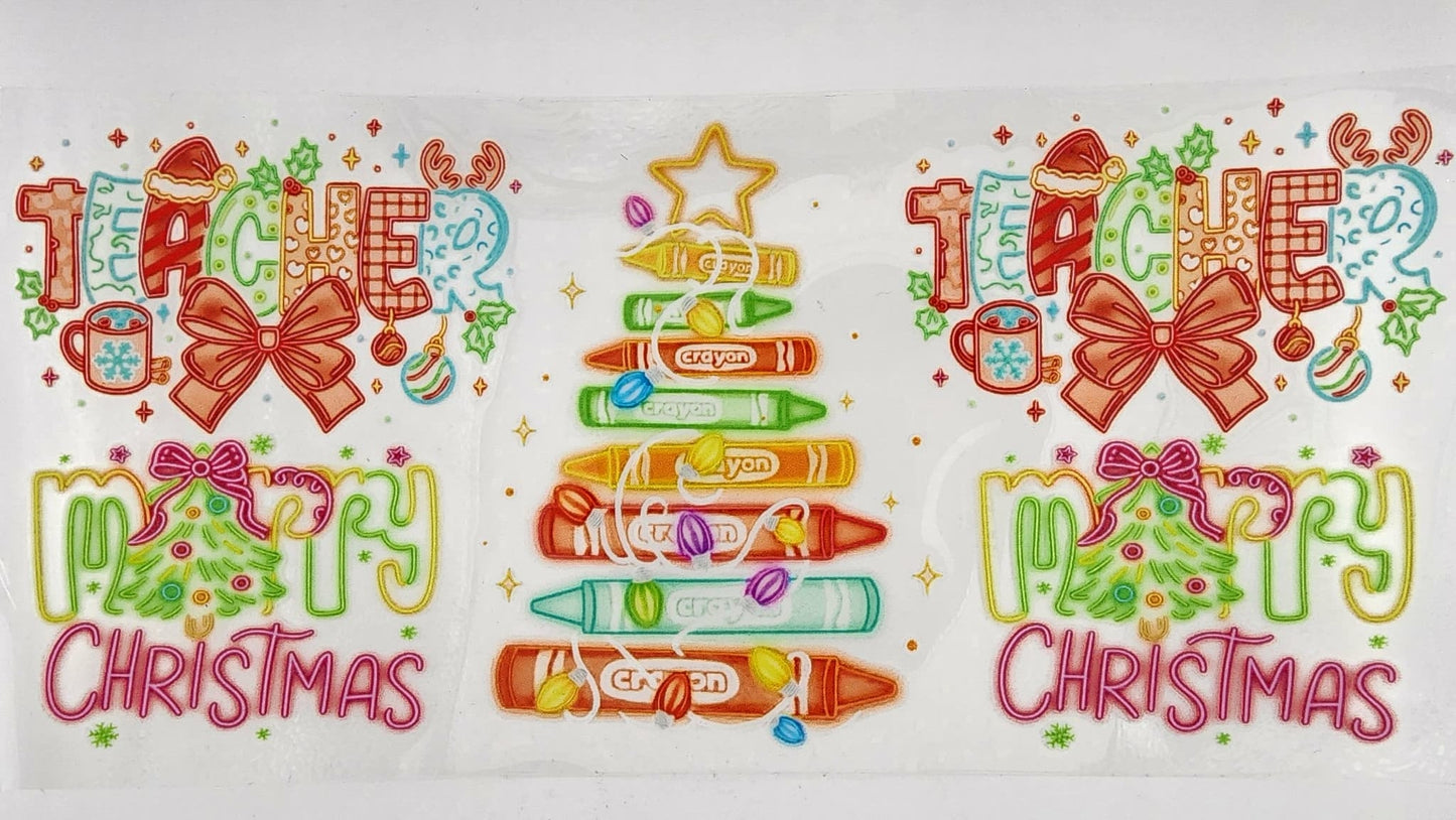 Funky Christmas Teacher