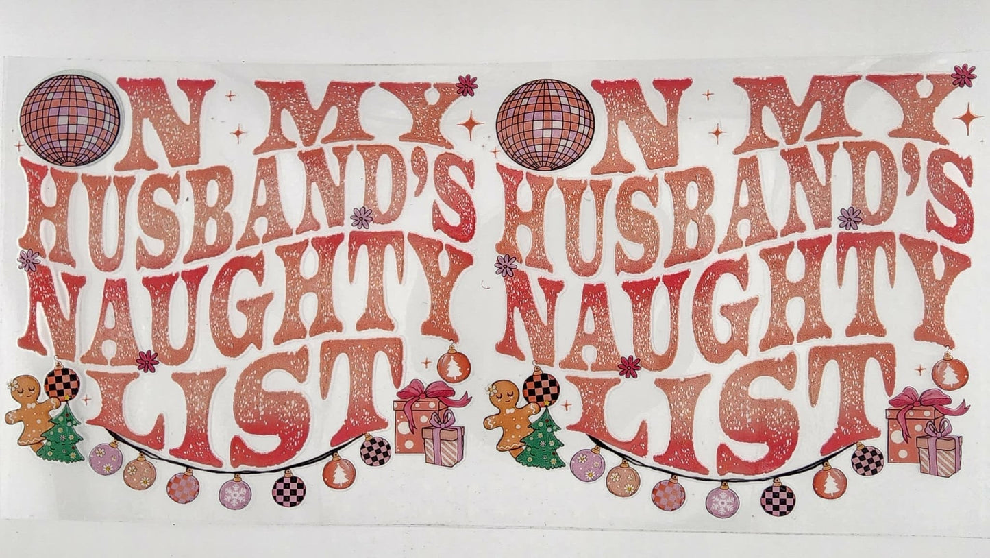 On Husband's Naughty List