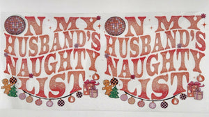 On Husband's Naughty List