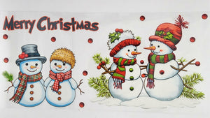 Snowman Couple