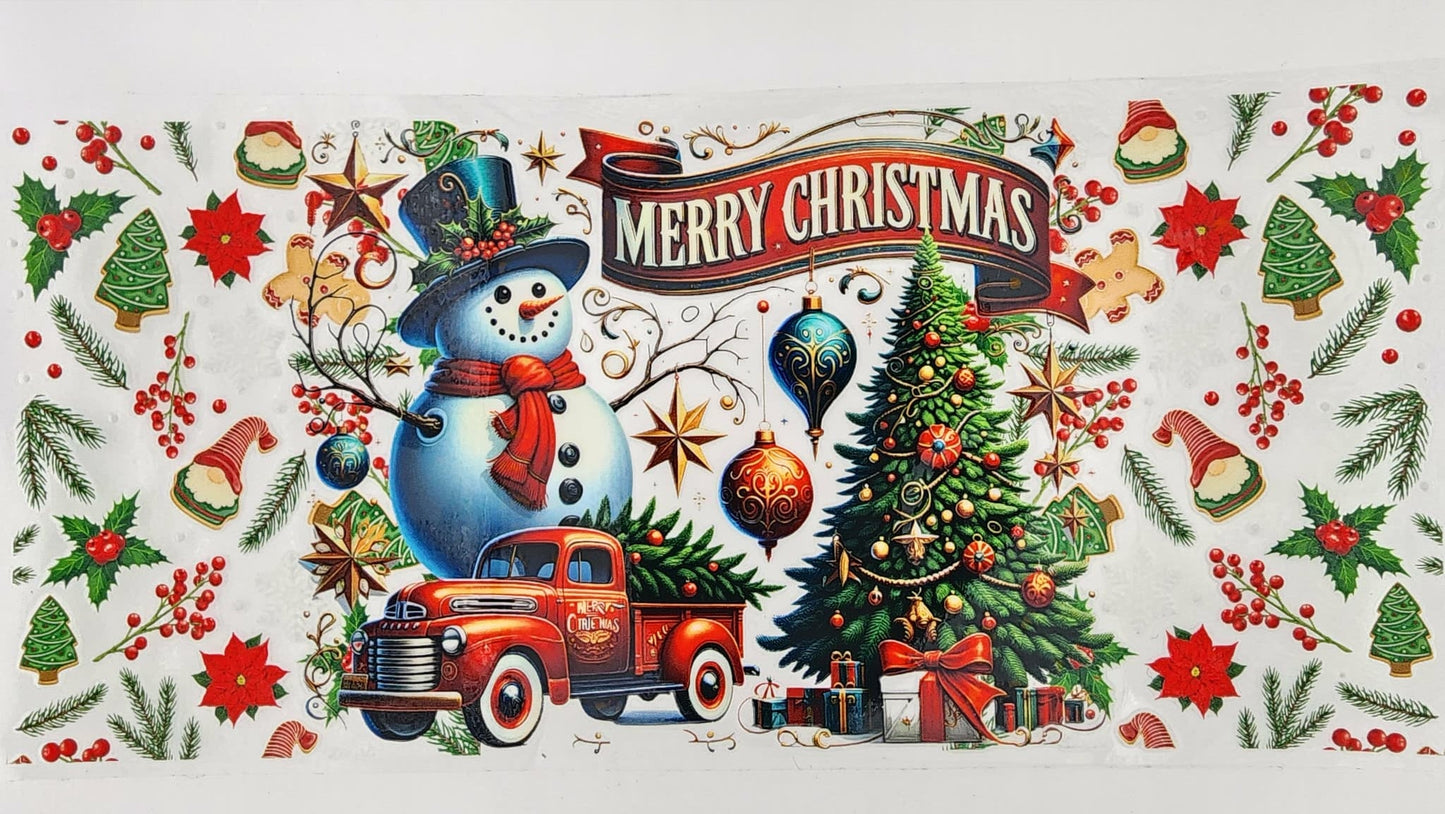 Snowman Merry Christmas