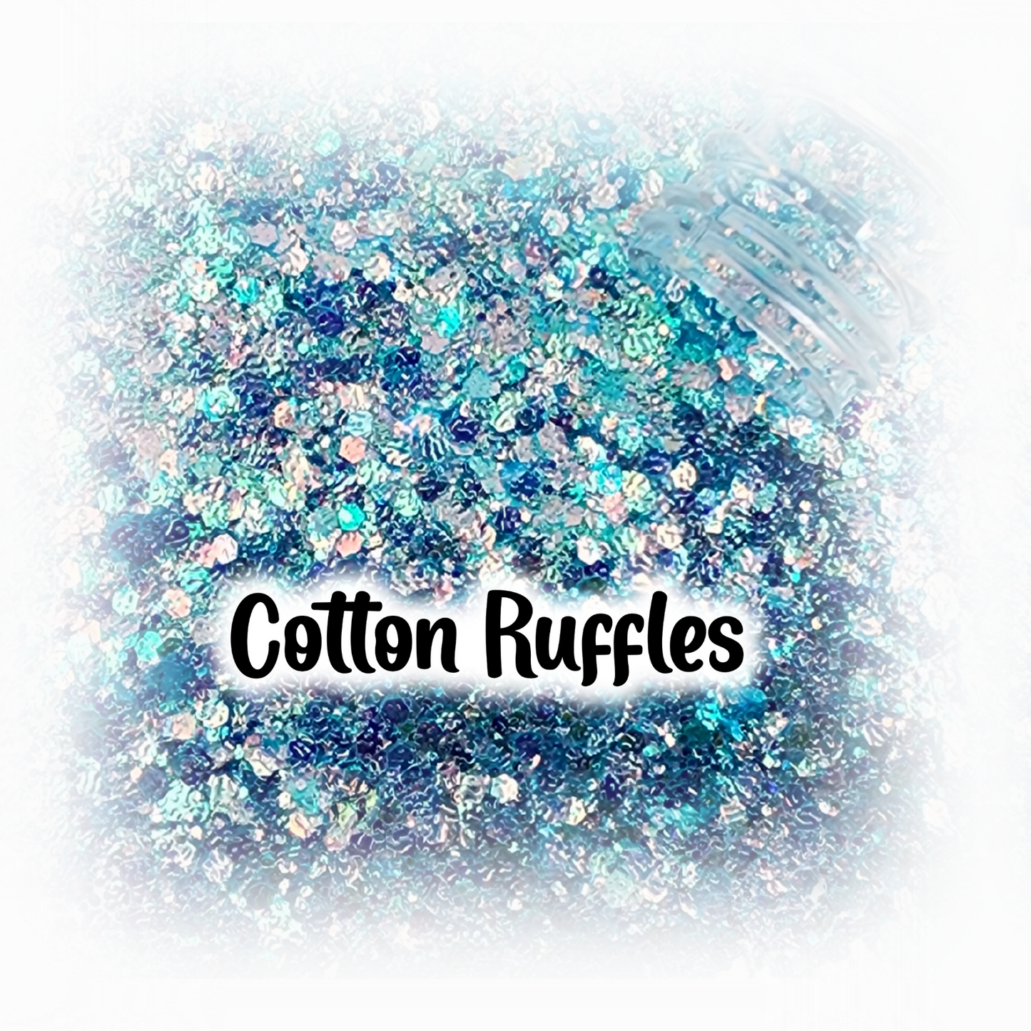 Cotton Ruffle Glitter