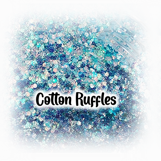 Cotton Ruffle Glitter