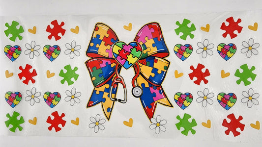 Autism Ribbon Nurse