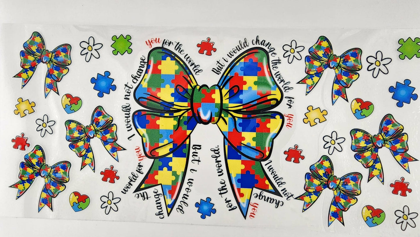 Autism Change Ribbon 3
