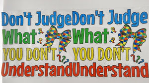 Autism - Don't Judge 1