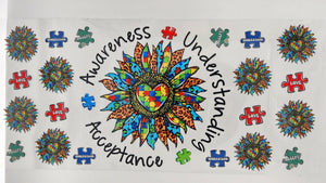 Autism Sunflower