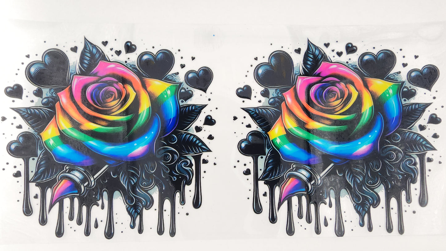 Rainbow Rose 01
