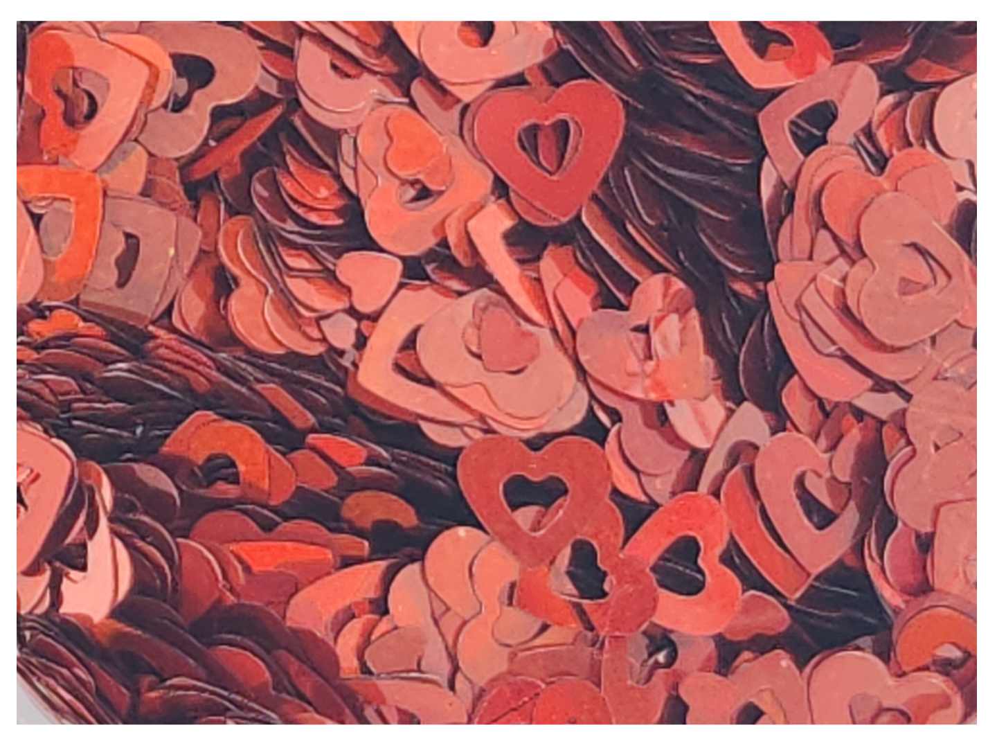 Hearts - Red Cutout