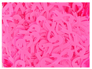 Cancer Ribbon - Hot Pink