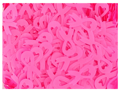 Cancer Ribbon - Hot Pink
