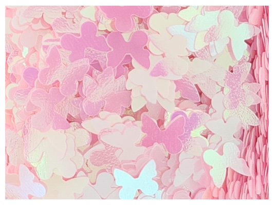Butterflies - Pink Opal