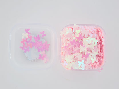 Butterflies - Pink Opal