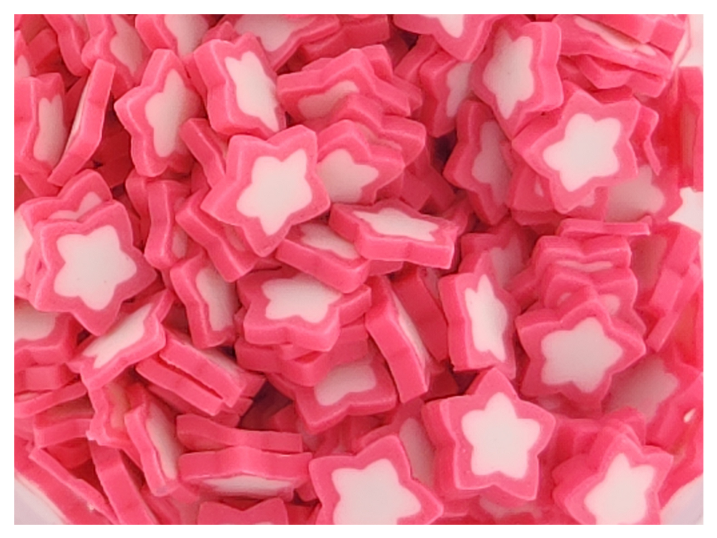 Stars - Pink Outline