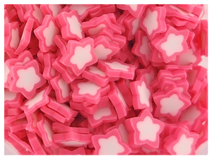 Stars - Pink Outline
