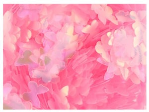 Butterflies - Iridescent Pink
