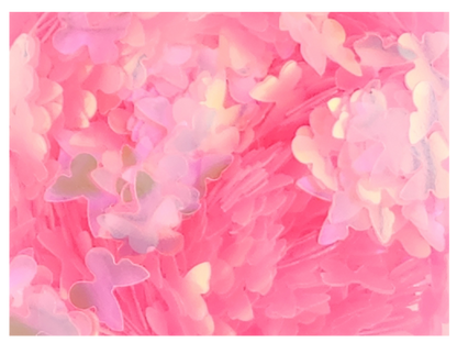 Butterflies - Iridescent Pink