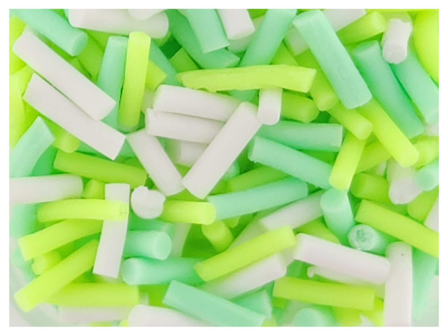 Sprinkles - Green & White