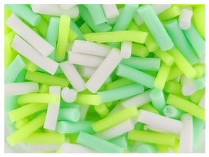 Sprinkles - Green & White