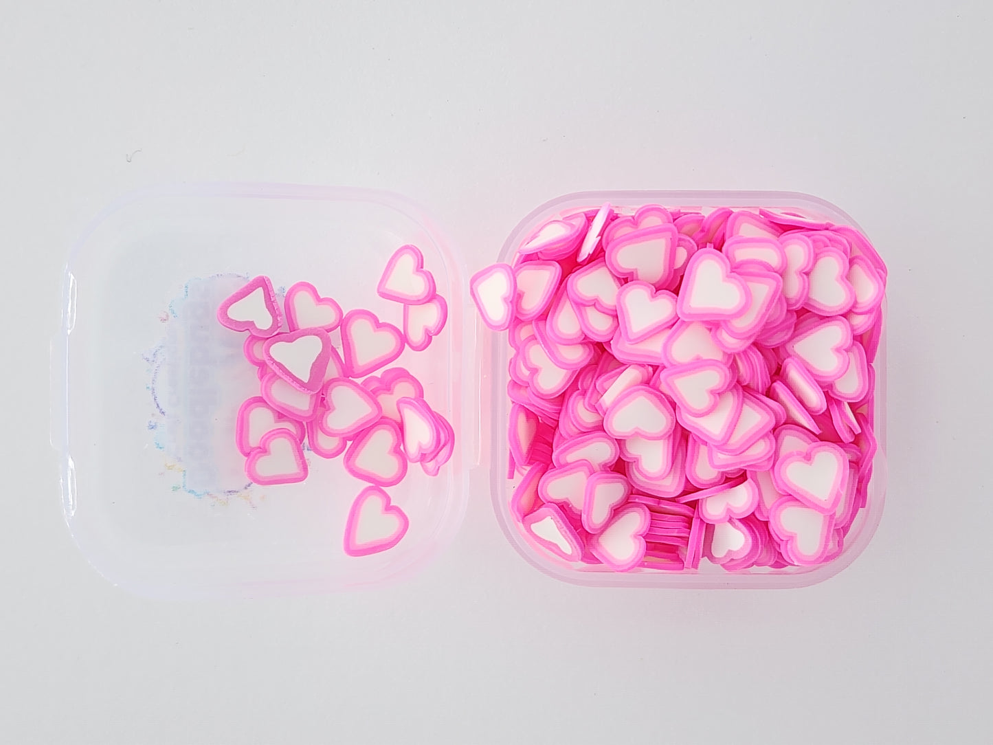 Heart - Pink and White