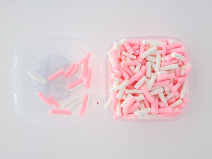 Sprinkles - Pink and White