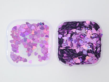 Heart - Purple Holographic 01