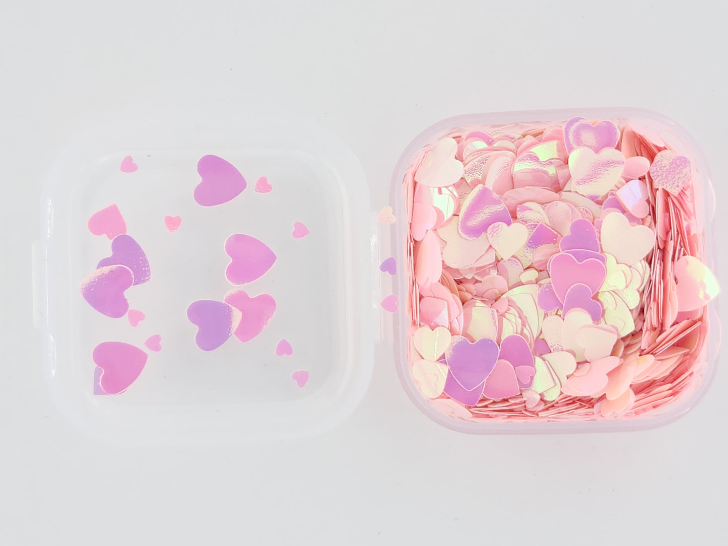Heart - Pink Irredescent