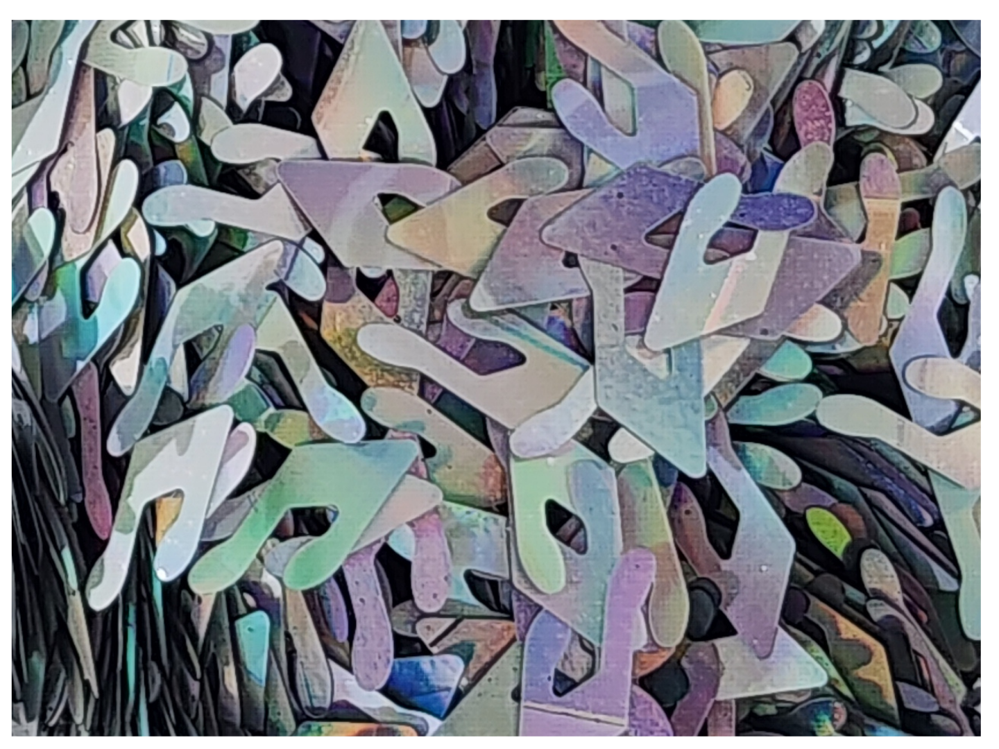 Music Notes - Holographic