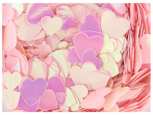Heart - Pink Irredescent