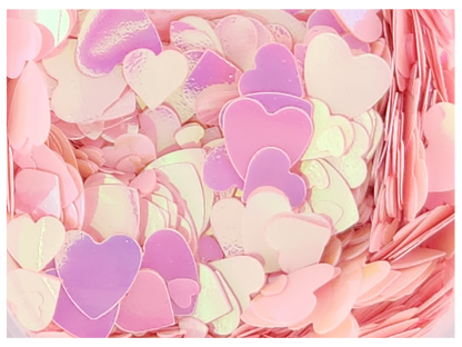 Heart - Pink Irredescent