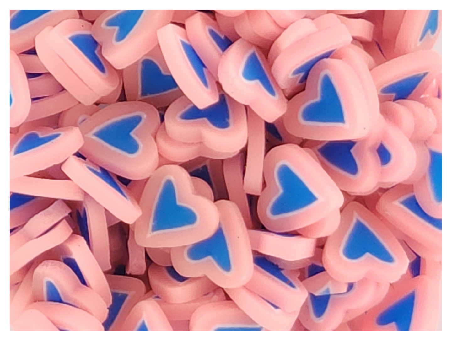 Heart - Pink and Blue